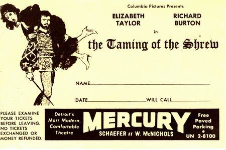 Mercury Theatre - FROM ROBERT MORROW
